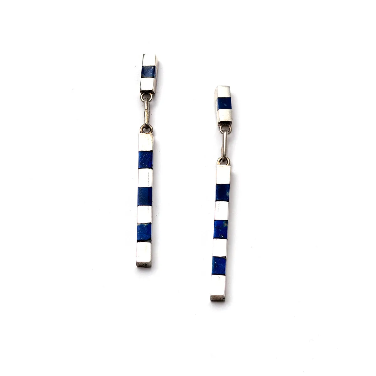 Lapis Lazuli Imala Earrings | Exclusive Handcrafted Jewelry |From in Chile