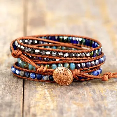 Lapis Lazuli Layered Bracelet
