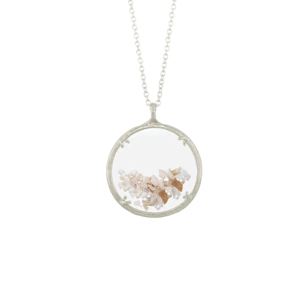 Large Birthstone Shaker Necklace
