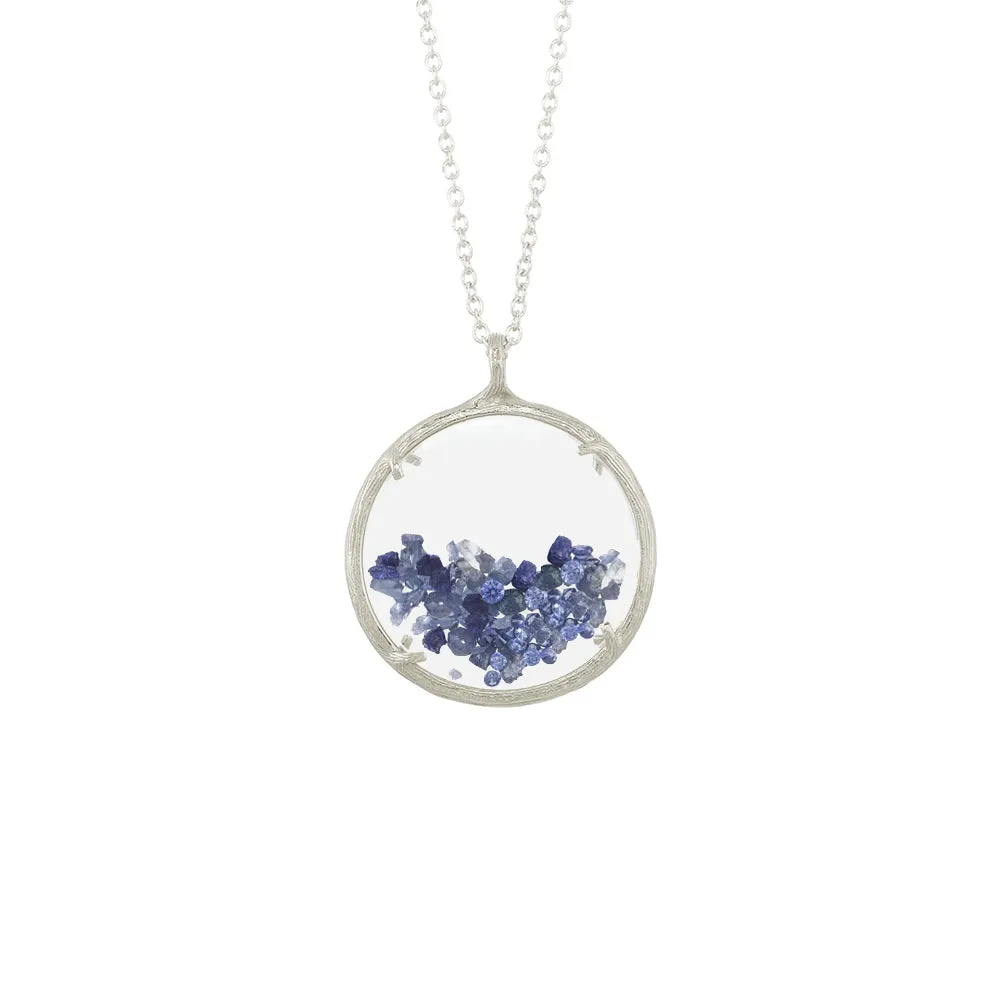 Large Birthstone Shaker Necklace
