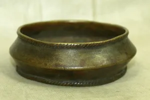 Large Brass Anklet from Nigeria