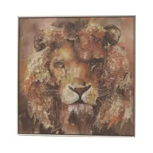 Lion Crystal Art 60x60