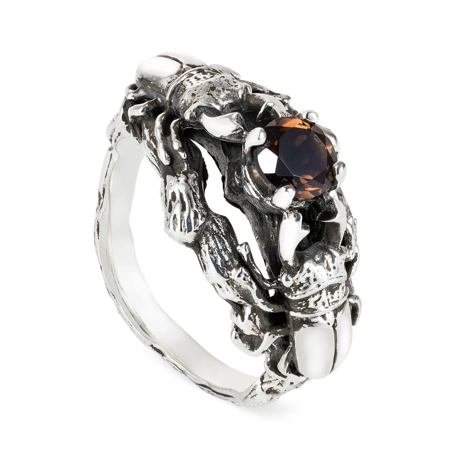Little Stag Beetle Cocktail Ring by Yasmin Everley