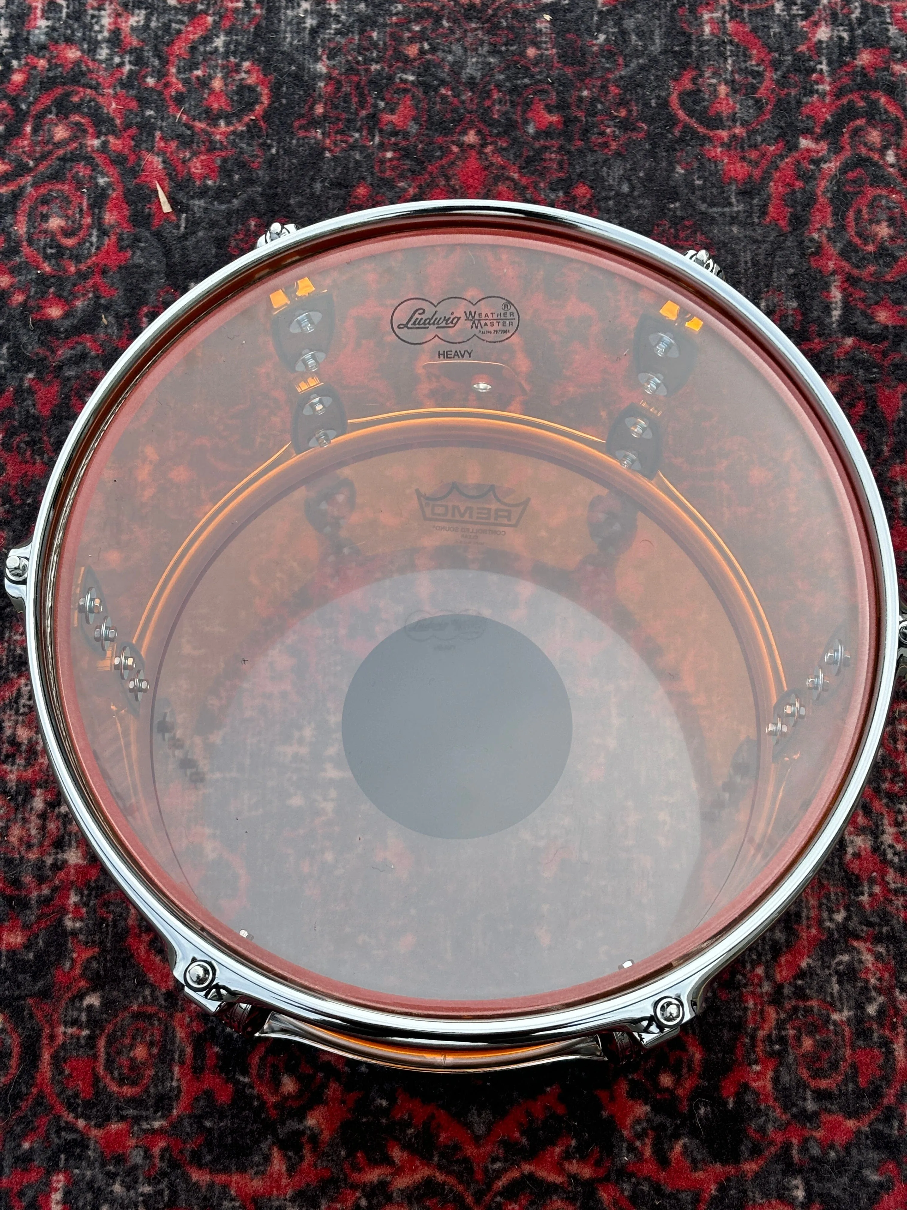 Ludwig Amber Vistalite 13 x 9