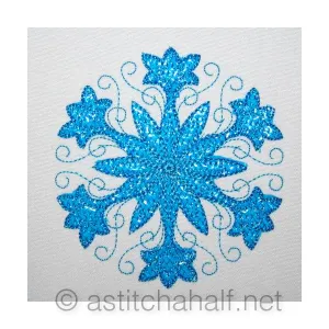 Luminous Snow Crystal 01