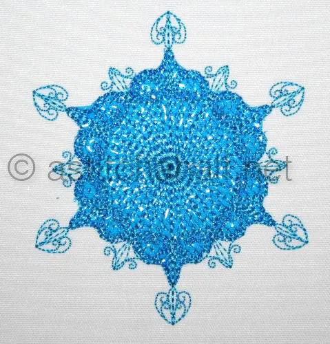 Luminous Snow Crystal 04