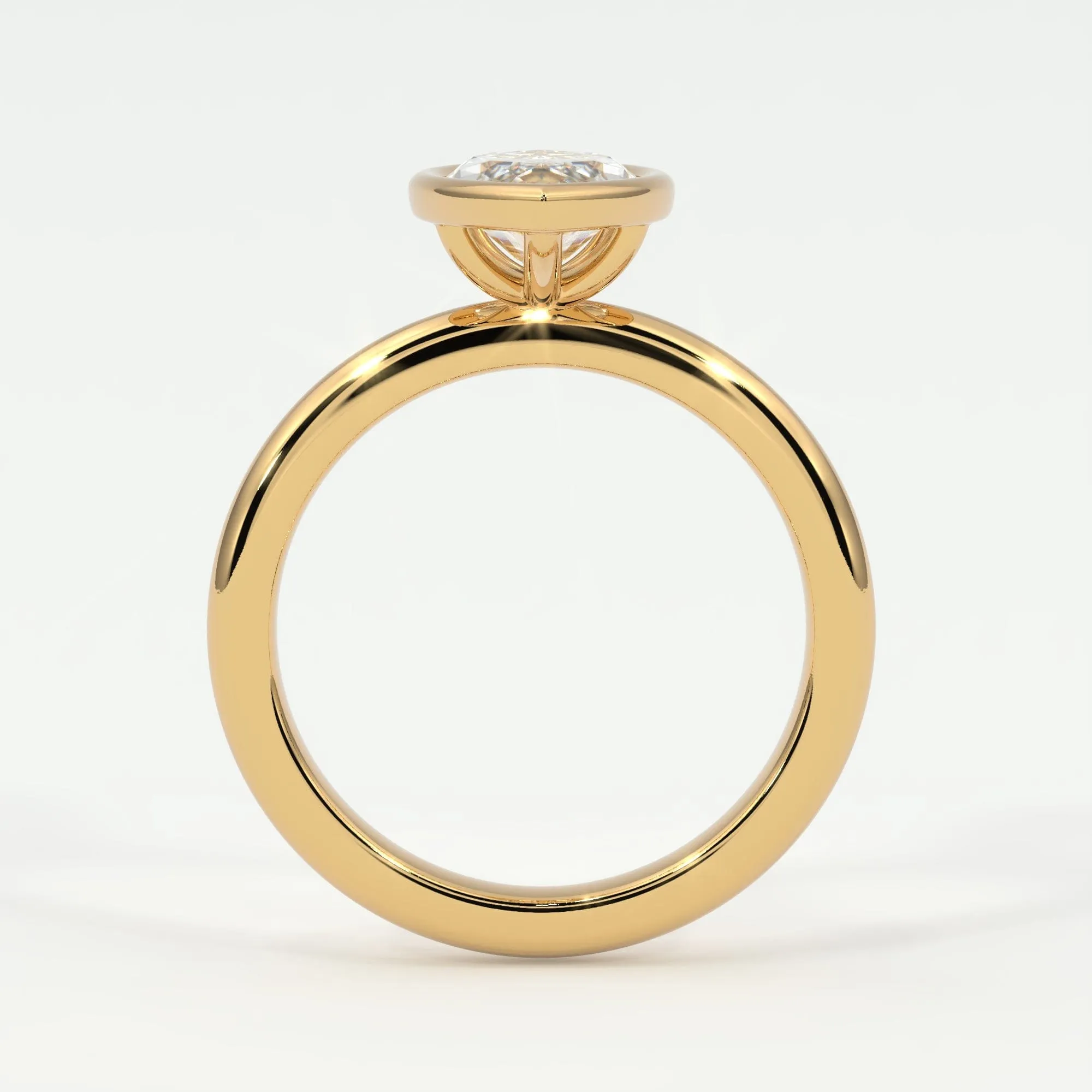 Marquise Cut Bezel Setting