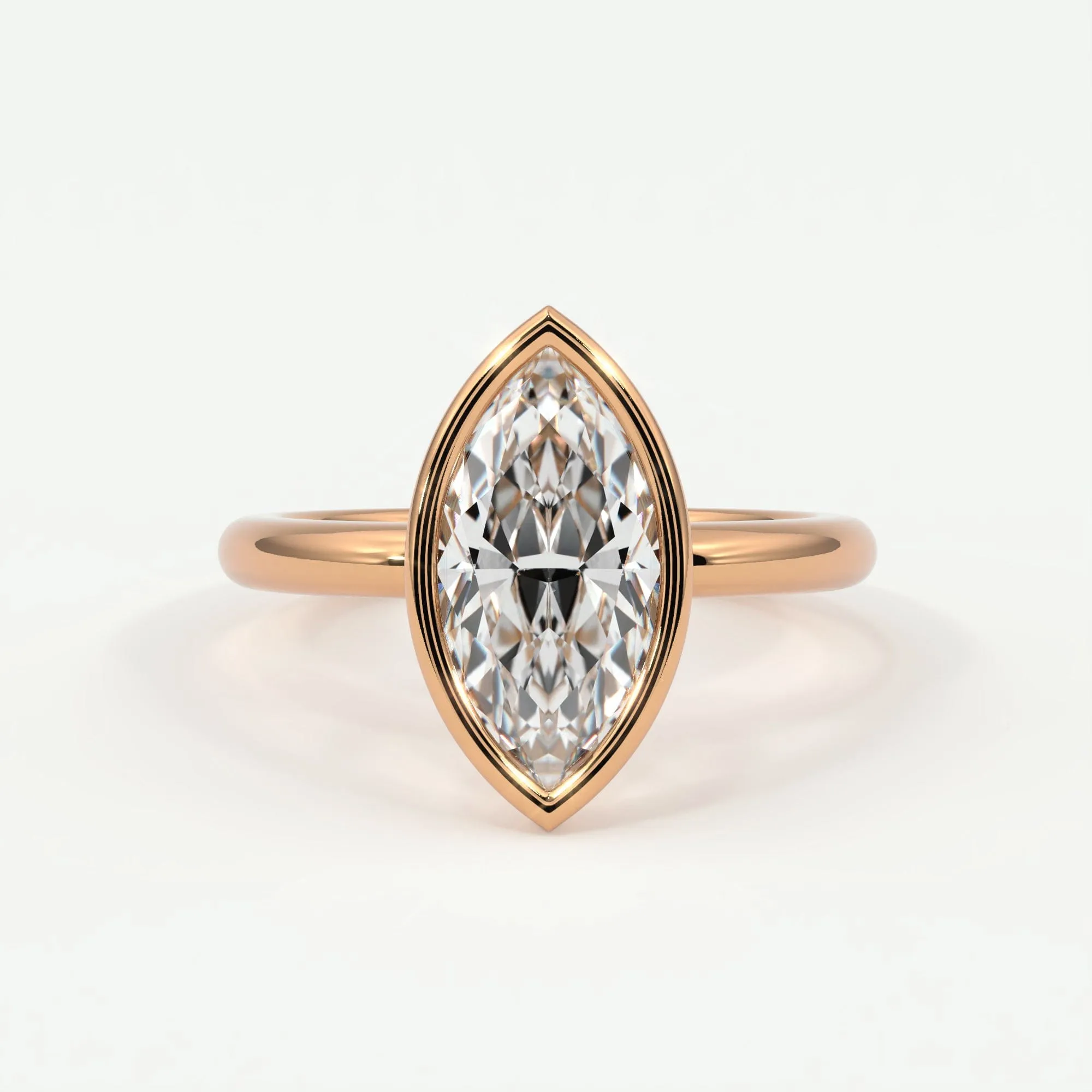 Marquise Cut Bezel Setting