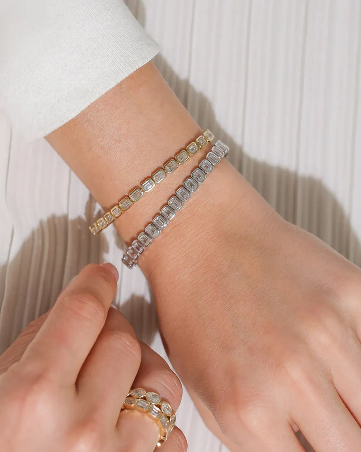 Mini East West Nova Tennis Bracelet