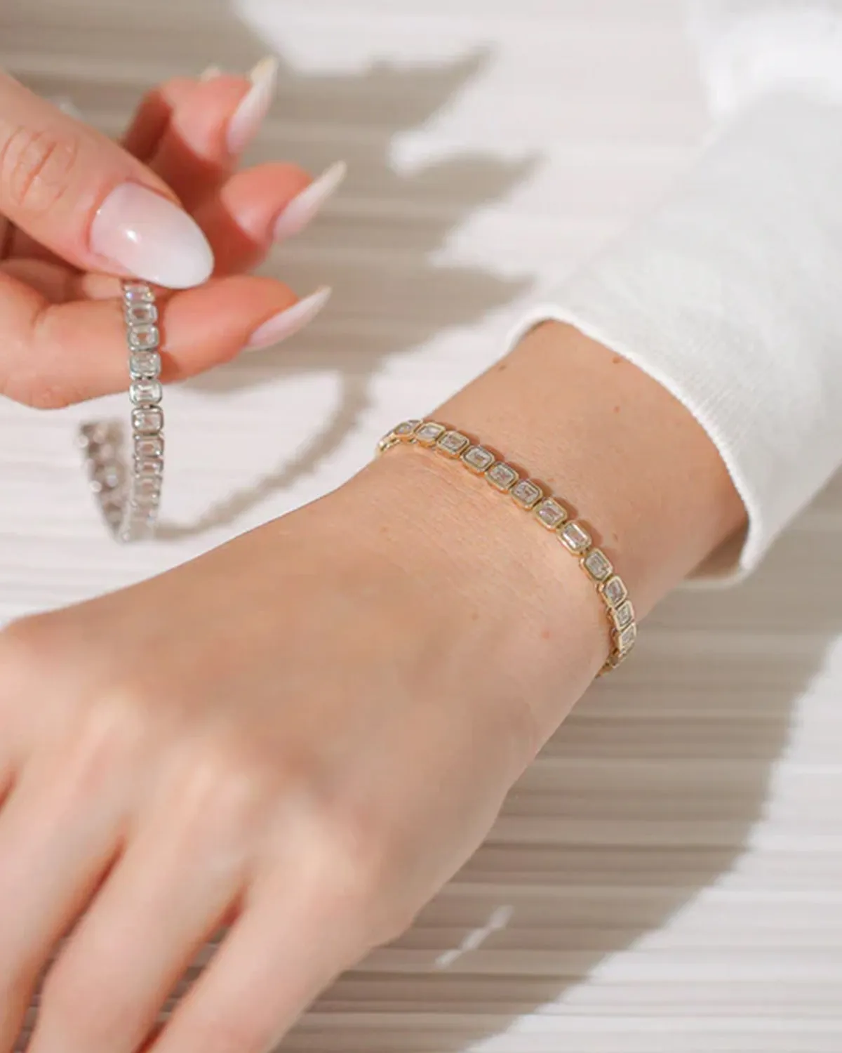 Mini East West Nova Tennis Bracelet