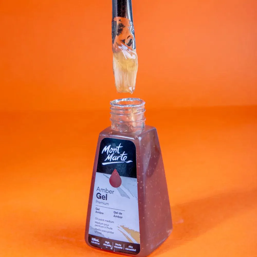 Mont Marte Oil Medium -  Amber Gel Premium 125ml