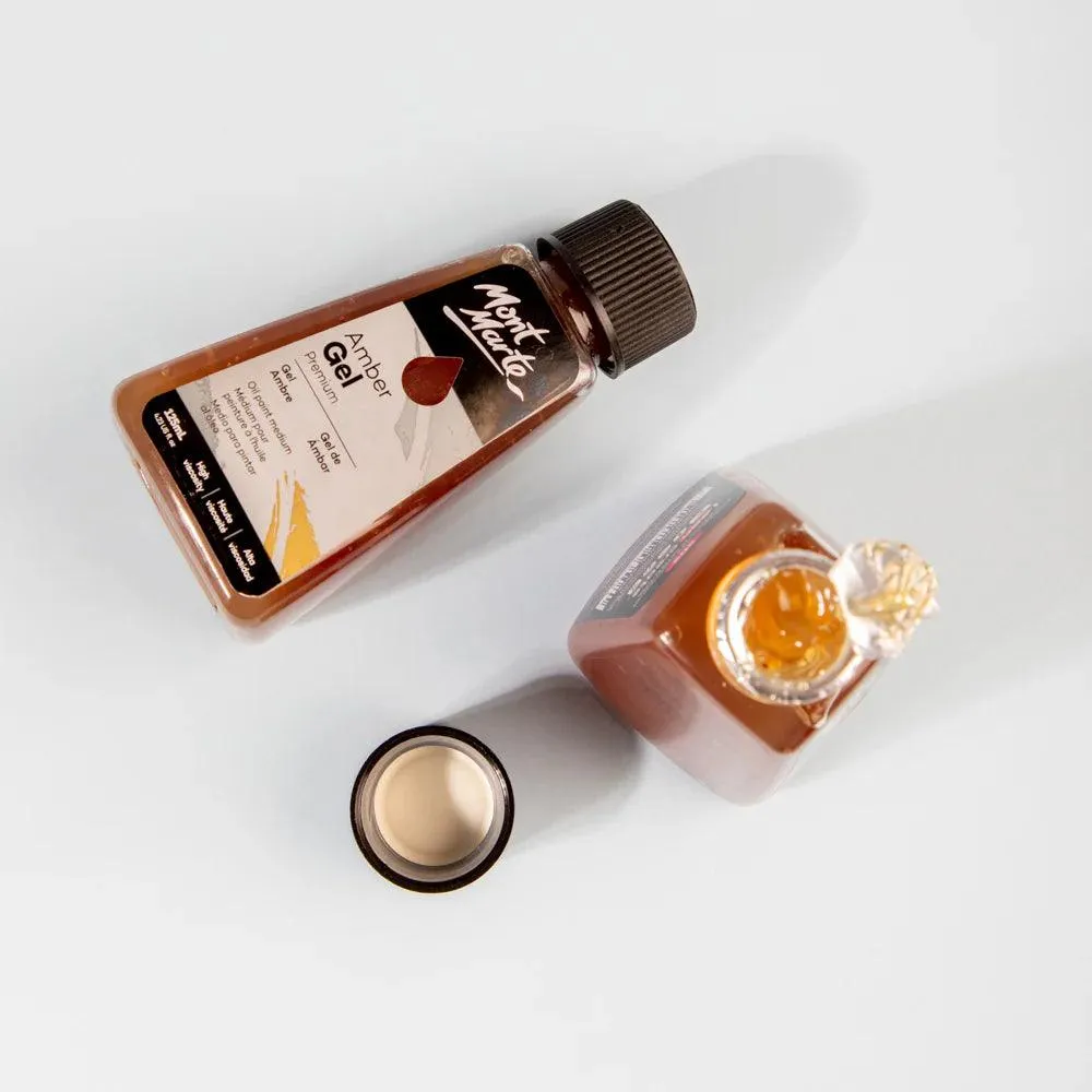Mont Marte Oil Medium -  Amber Gel Premium 125ml