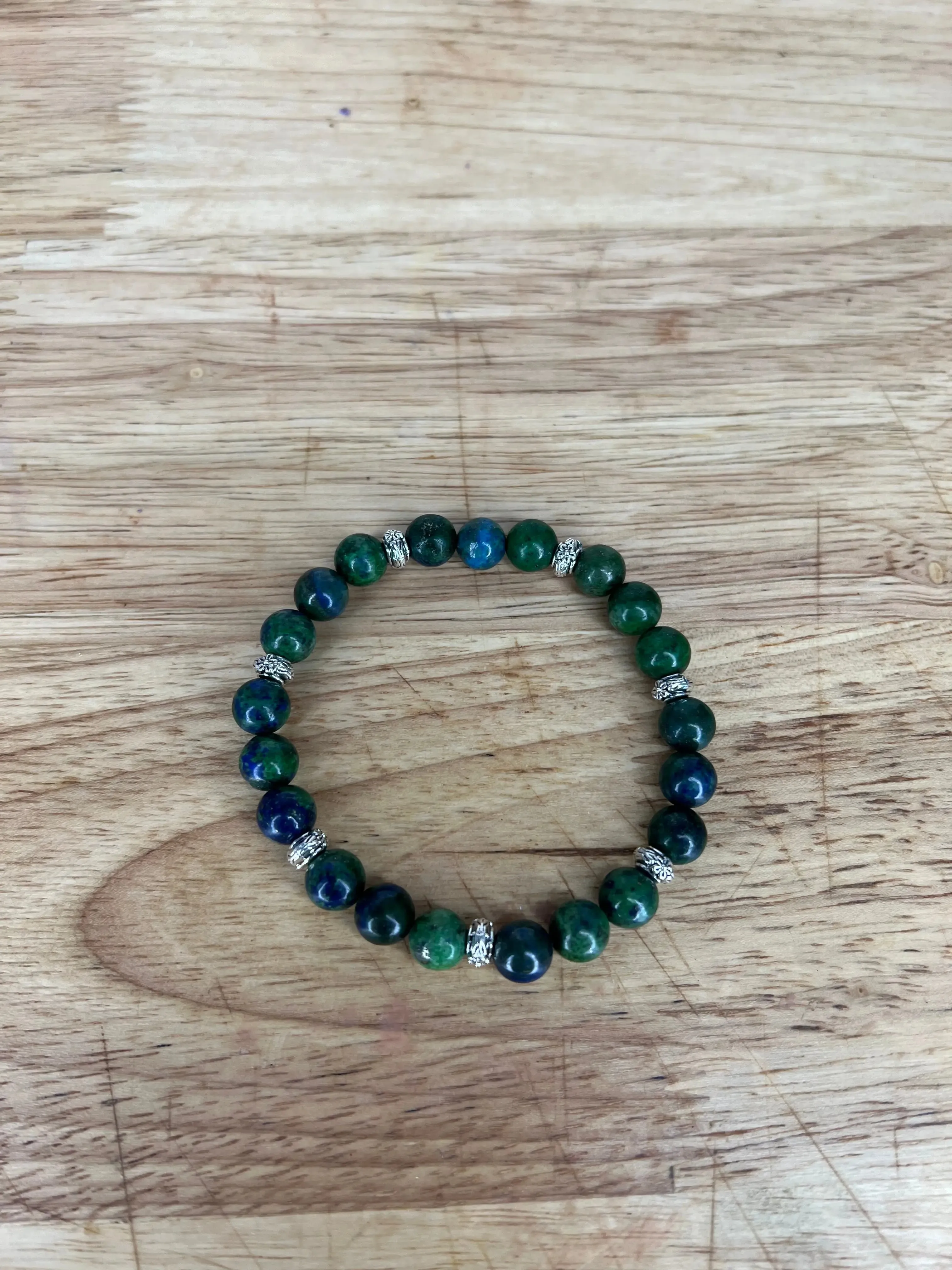 Natural lapis lazuli blue green Bracelet