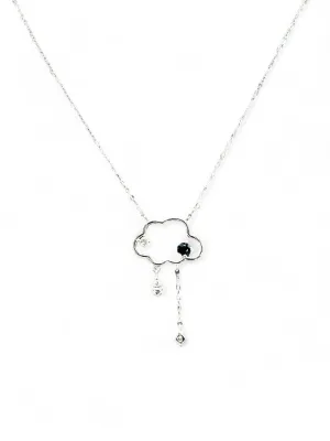 NIMBUS DIAMOND AND SAPPHIRE NECKLACE