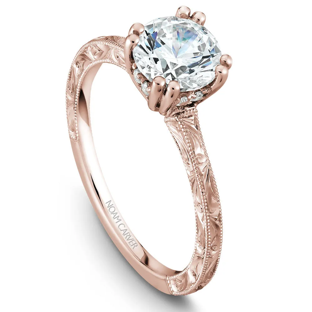 Noam Carver Engagement Ring - B004-02RSE-100A