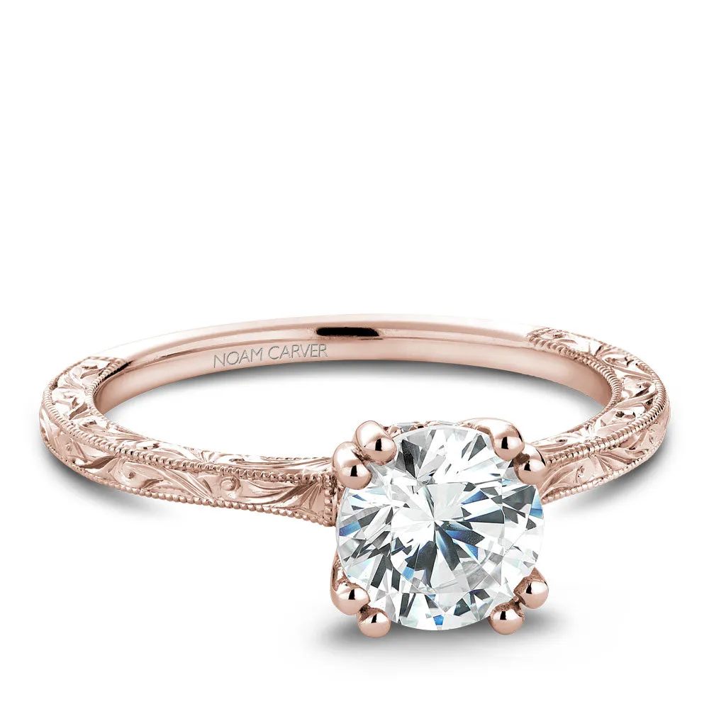 Noam Carver Engagement Ring - B004-02RSE-100A