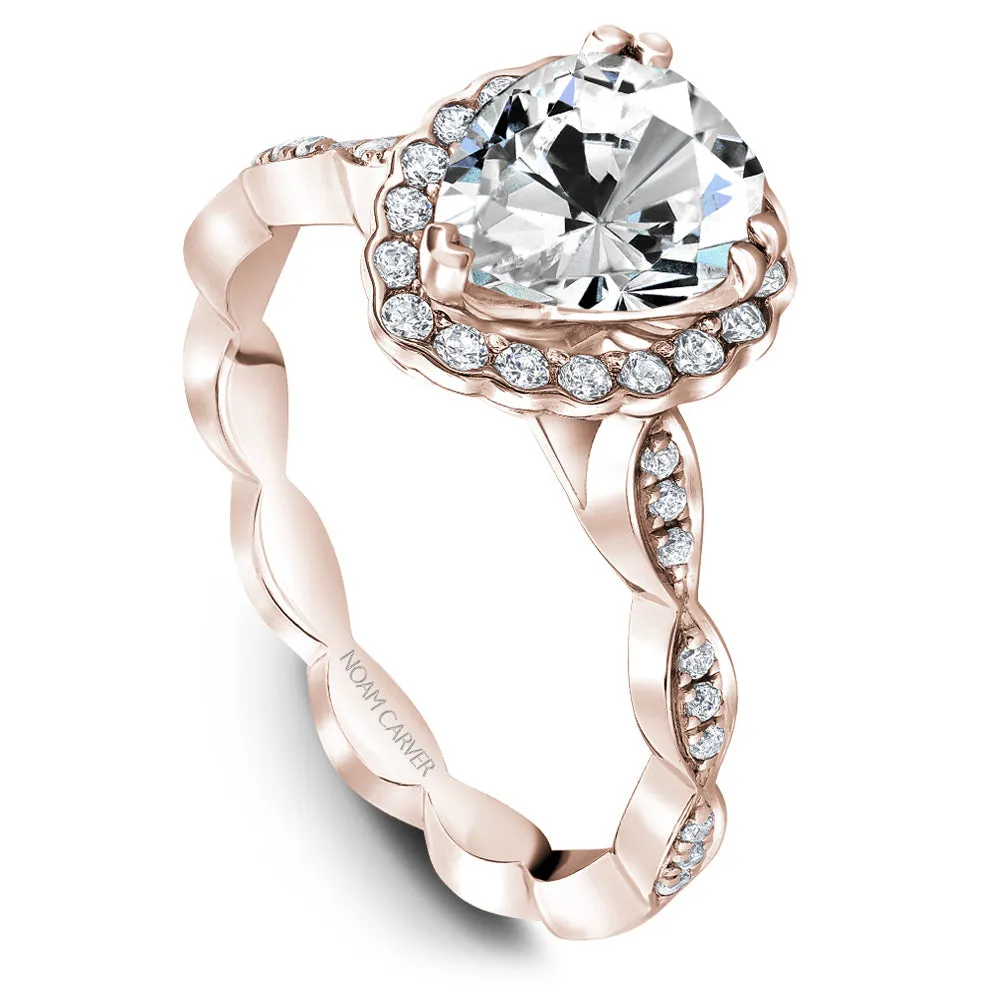 Noam Carver Engagement Ring - B085-03RS-FCYA
