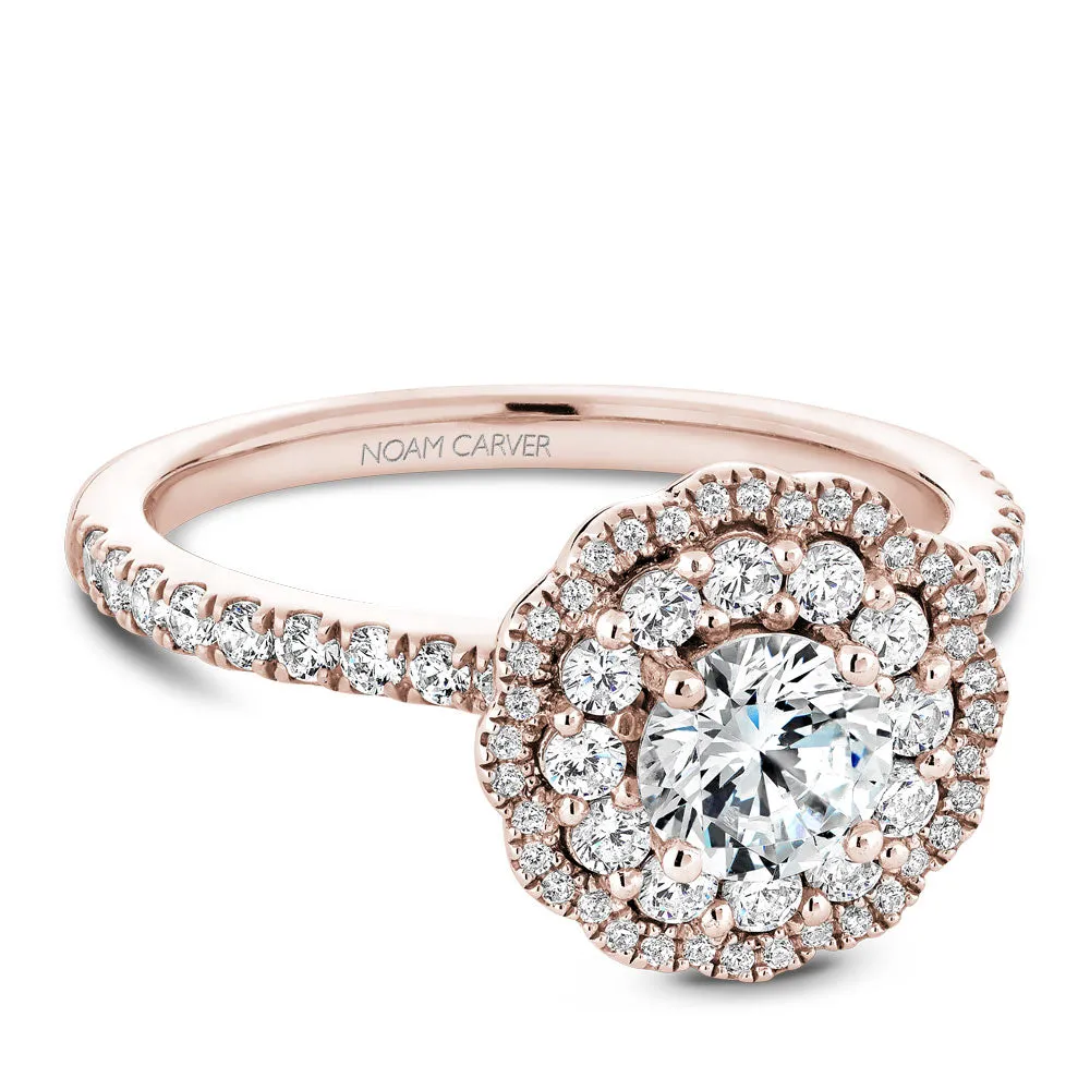 Noam Carver Engagement Ring - B142-16RS-100A