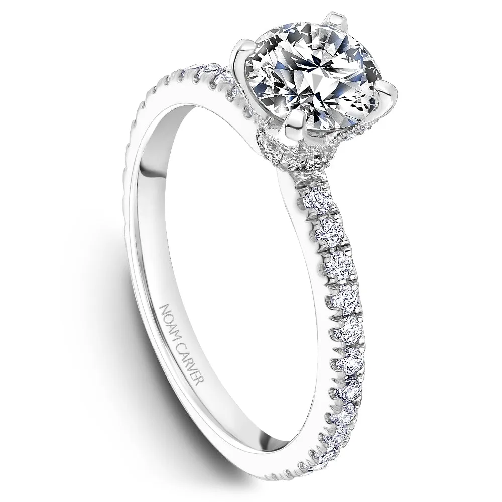 Noam Carver Engagement Ring - B342-02WZ-100A