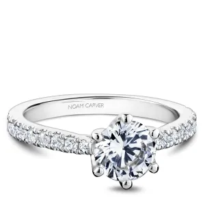 Noam Carver Engagement Ring - B351-01WZ-100A