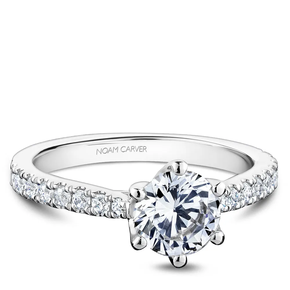 Noam Carver Engagement Ring - B351-01WZ-100A