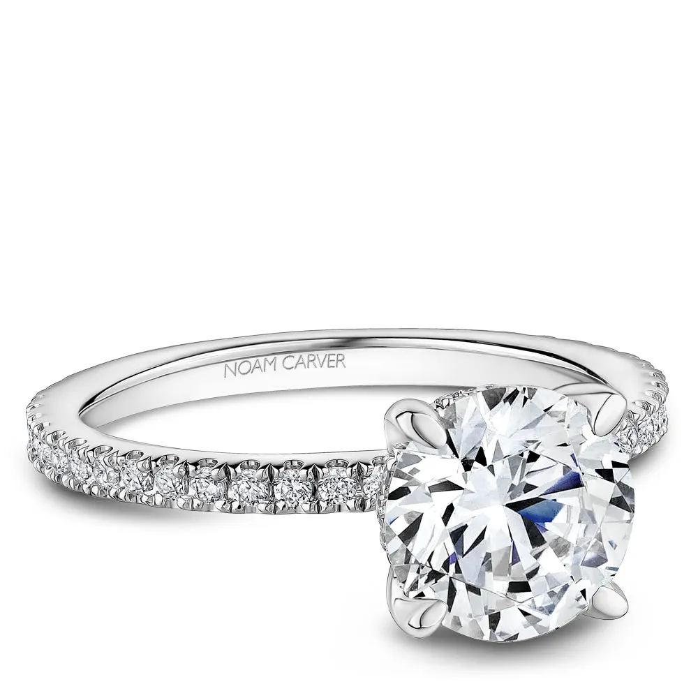 Noam Carver Engagement Ring - B372-01WM-100A