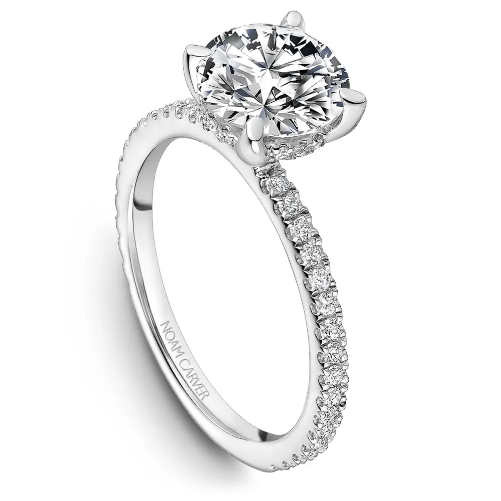 Noam Carver Engagement Ring - B372-01WM-100A