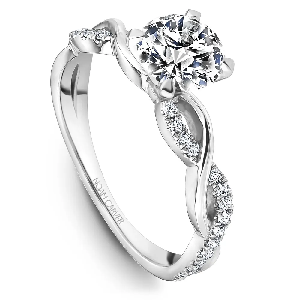 Noam Carver Engagement Ring - B503-01WM-100A