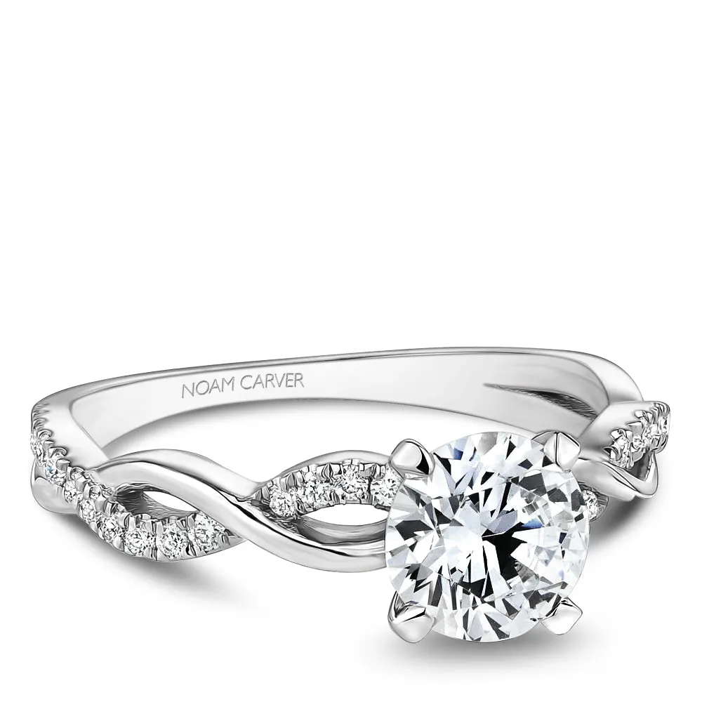 Noam Carver Engagement Ring - B503-01WM-100A