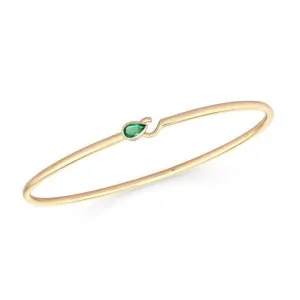 Radiant Crystal Bangle Bracelet