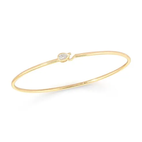 Radiant Crystal Bangle Bracelet