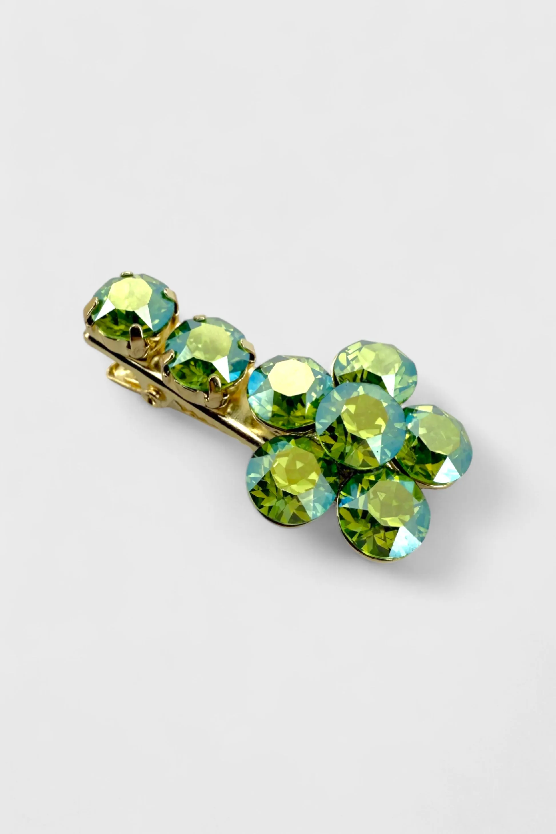 Radiant Flower Mini Hairclip Iridescent