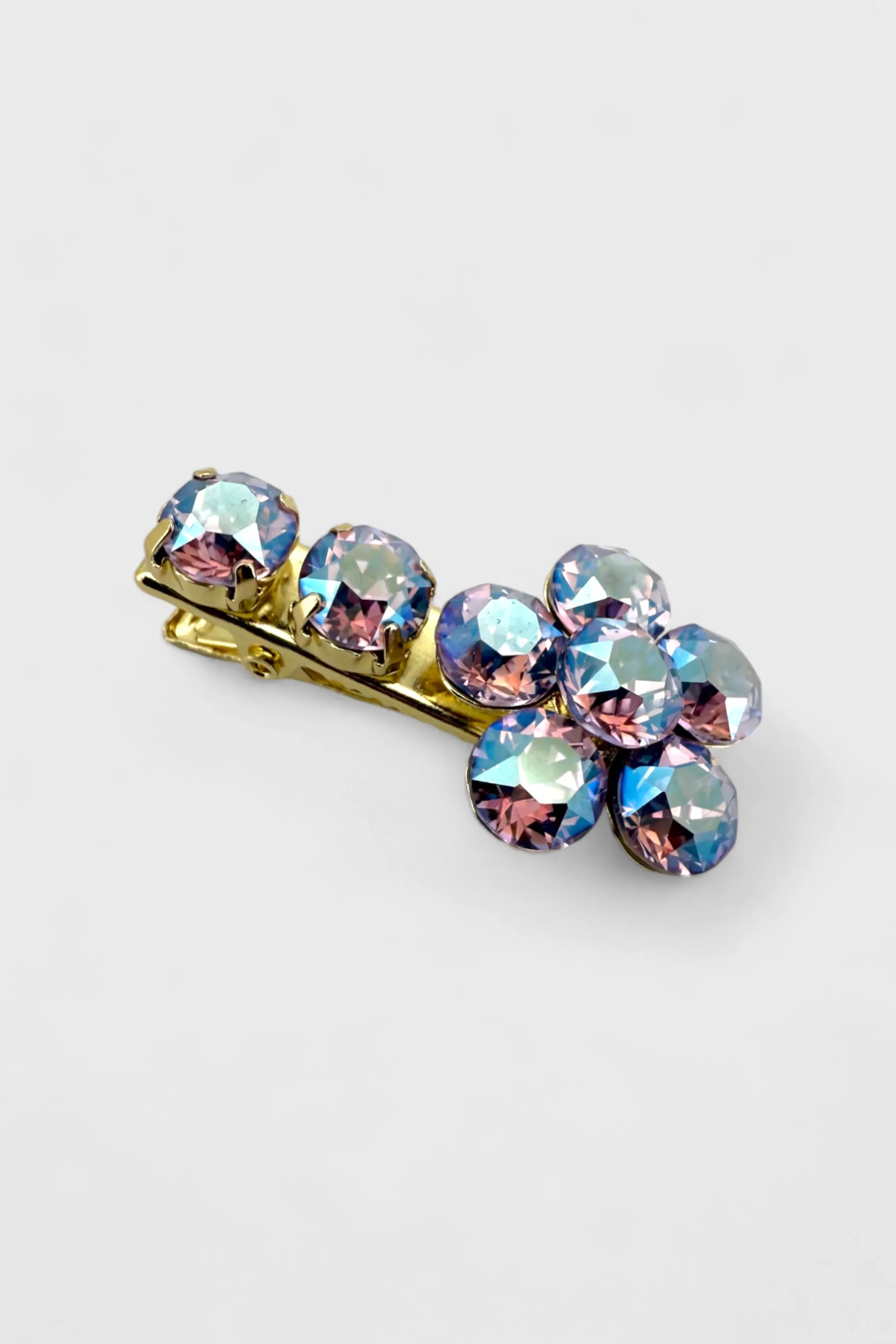 Radiant Flower Mini Hairclip Iridescent
