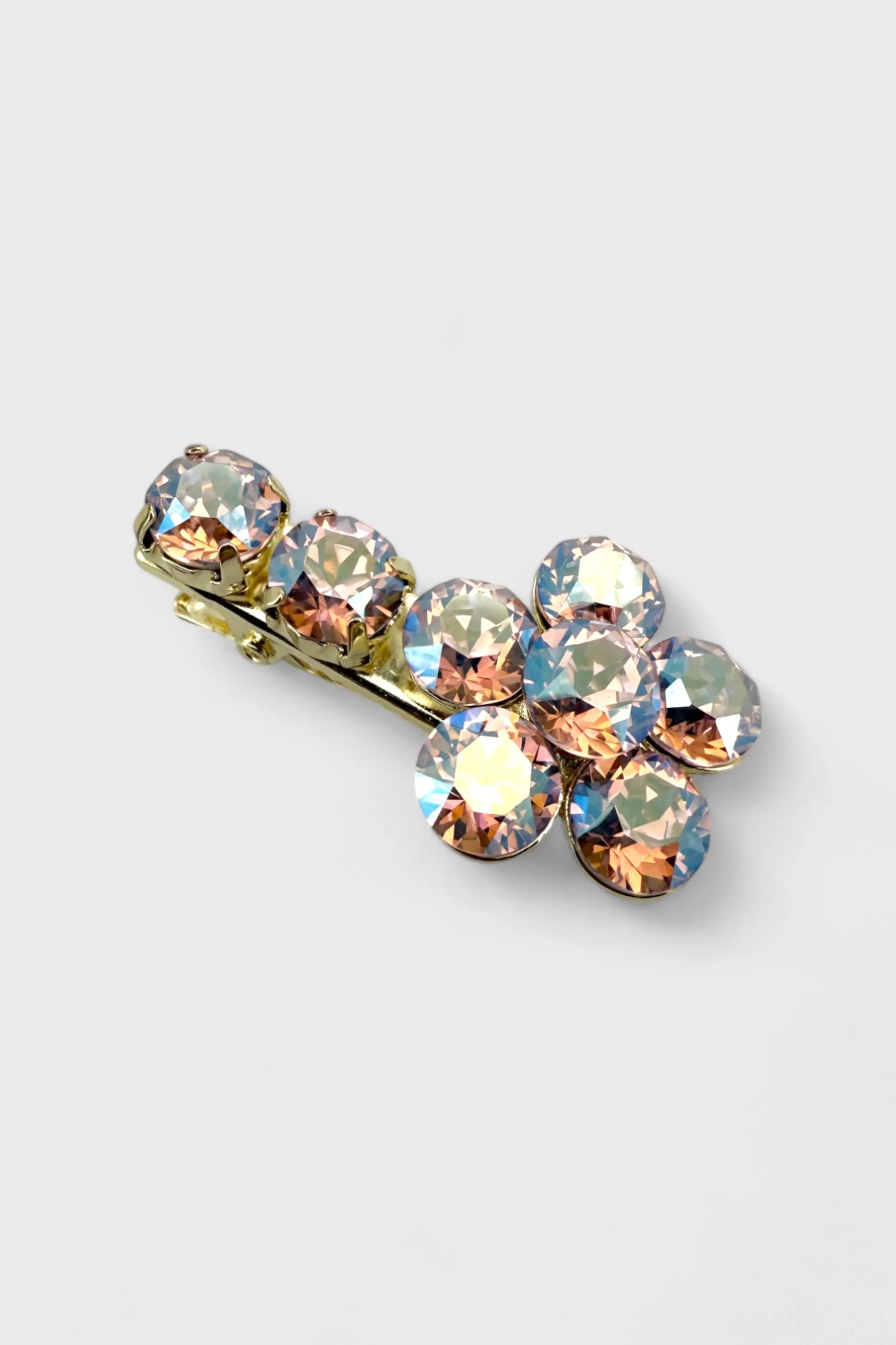 Radiant Flower Mini Hairclip Iridescent