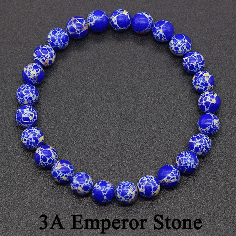 Real 5A Natural Lapis Lazuli Stone Bead Bracelets Homme Original High Quality Energy Healing Jewelry for Women Men Birthday Gift