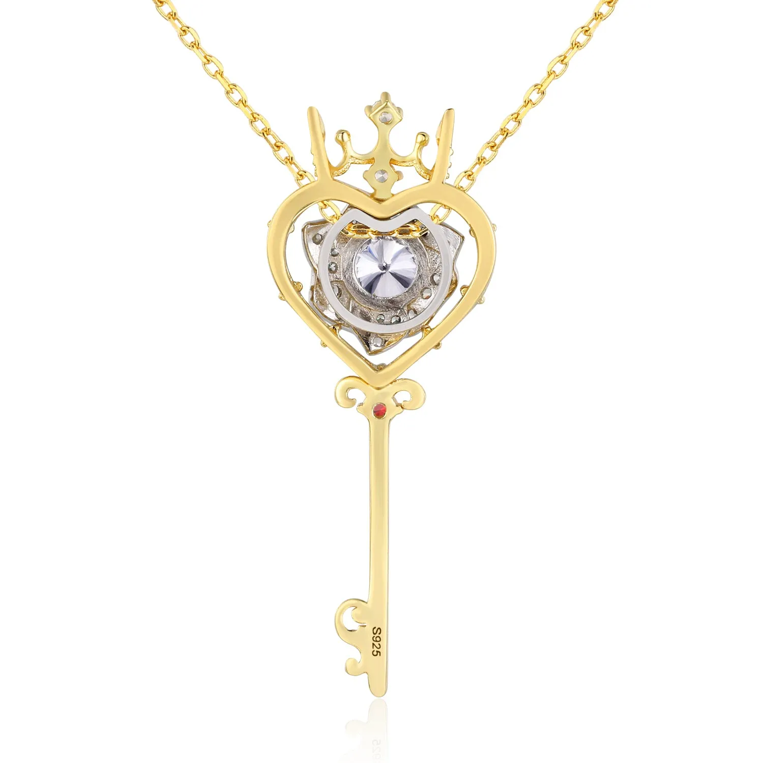 Rosa Key Three-Way Necklace©