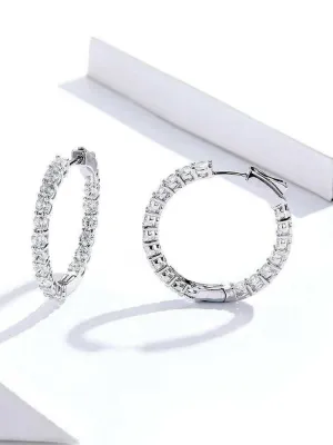 Round Luminous Earrings - Hannaca