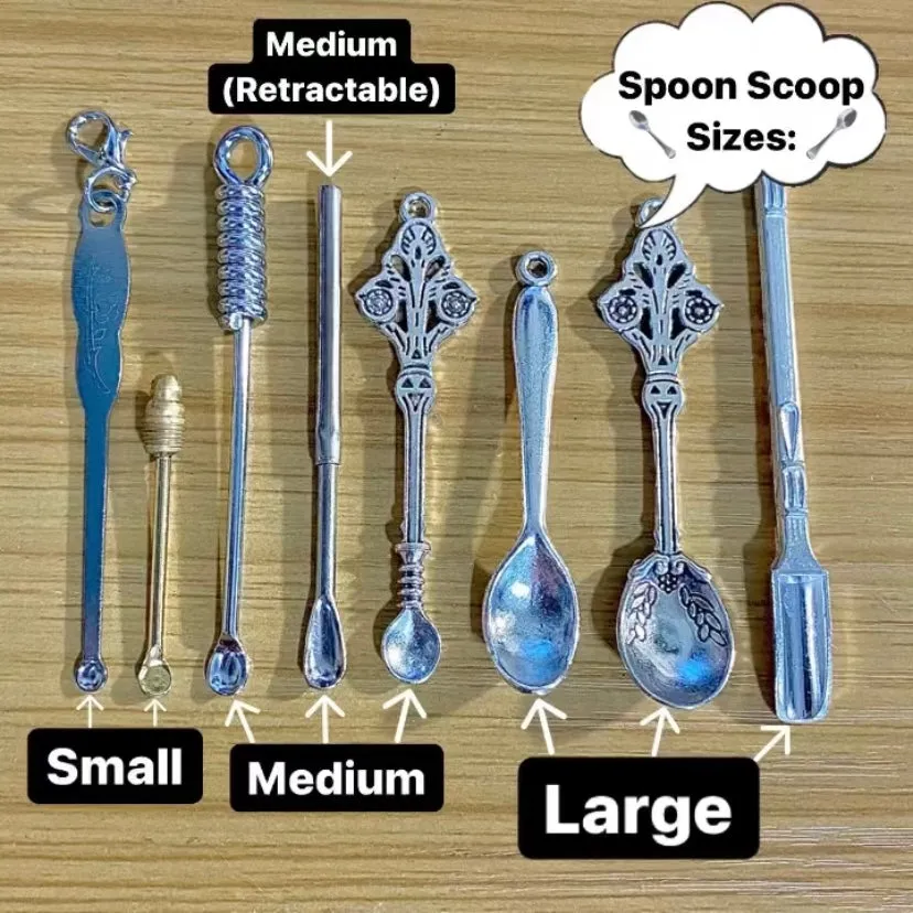 Snuff Vial With Scoop