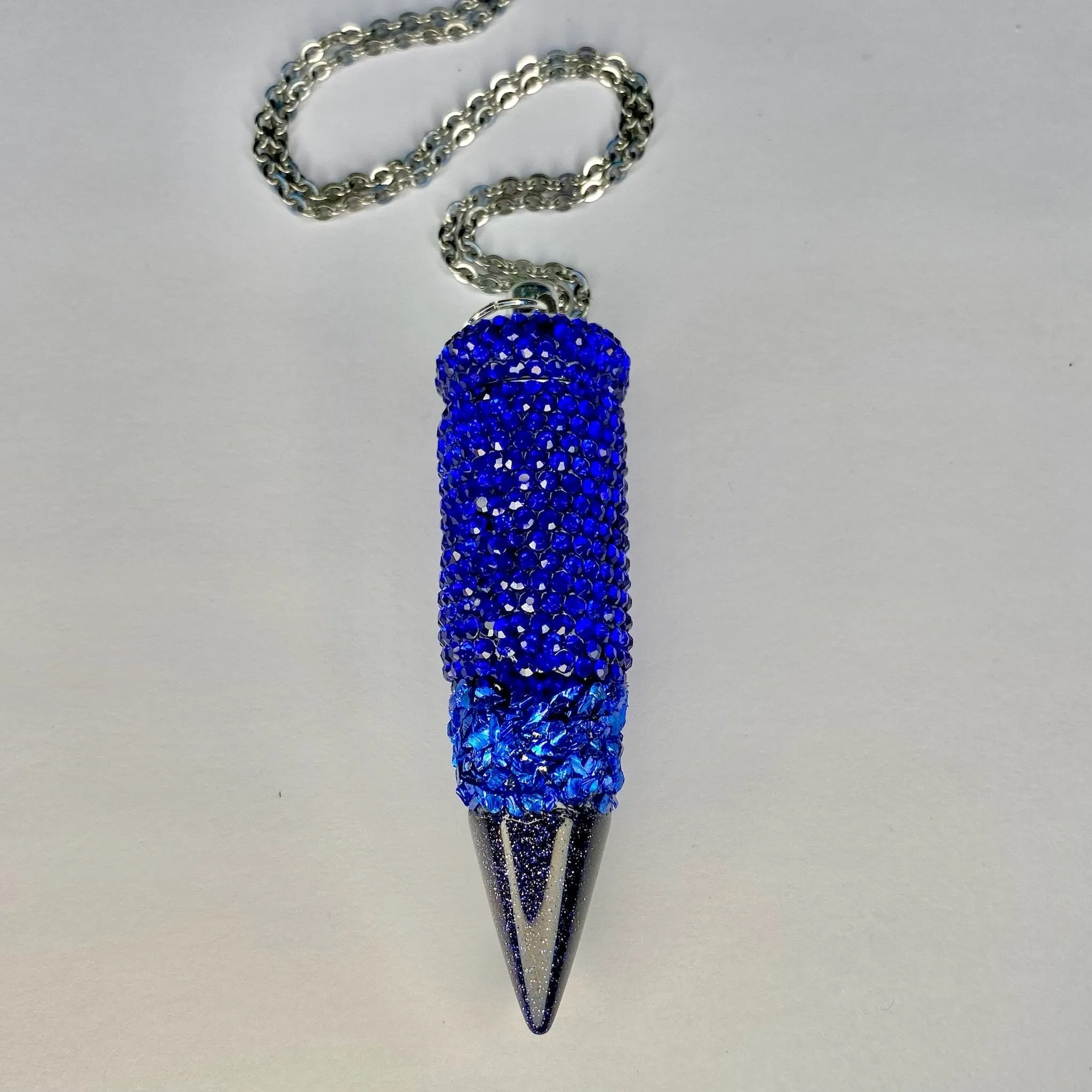 Spoon Necklace Rhinestone