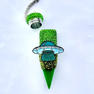 Spoon Necklace Rhinestone