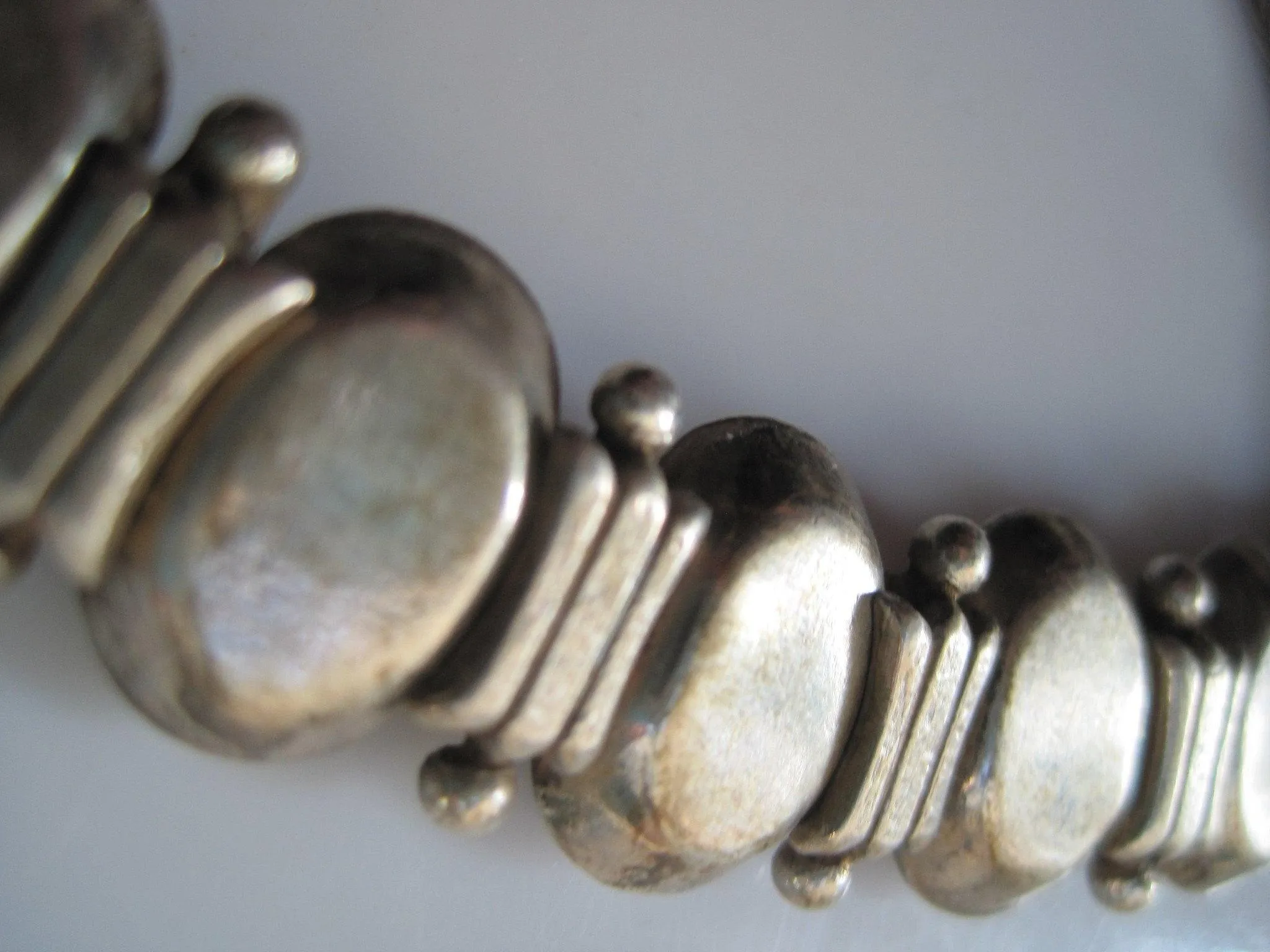 Tribal Silver Indian Petite Choker Necklace