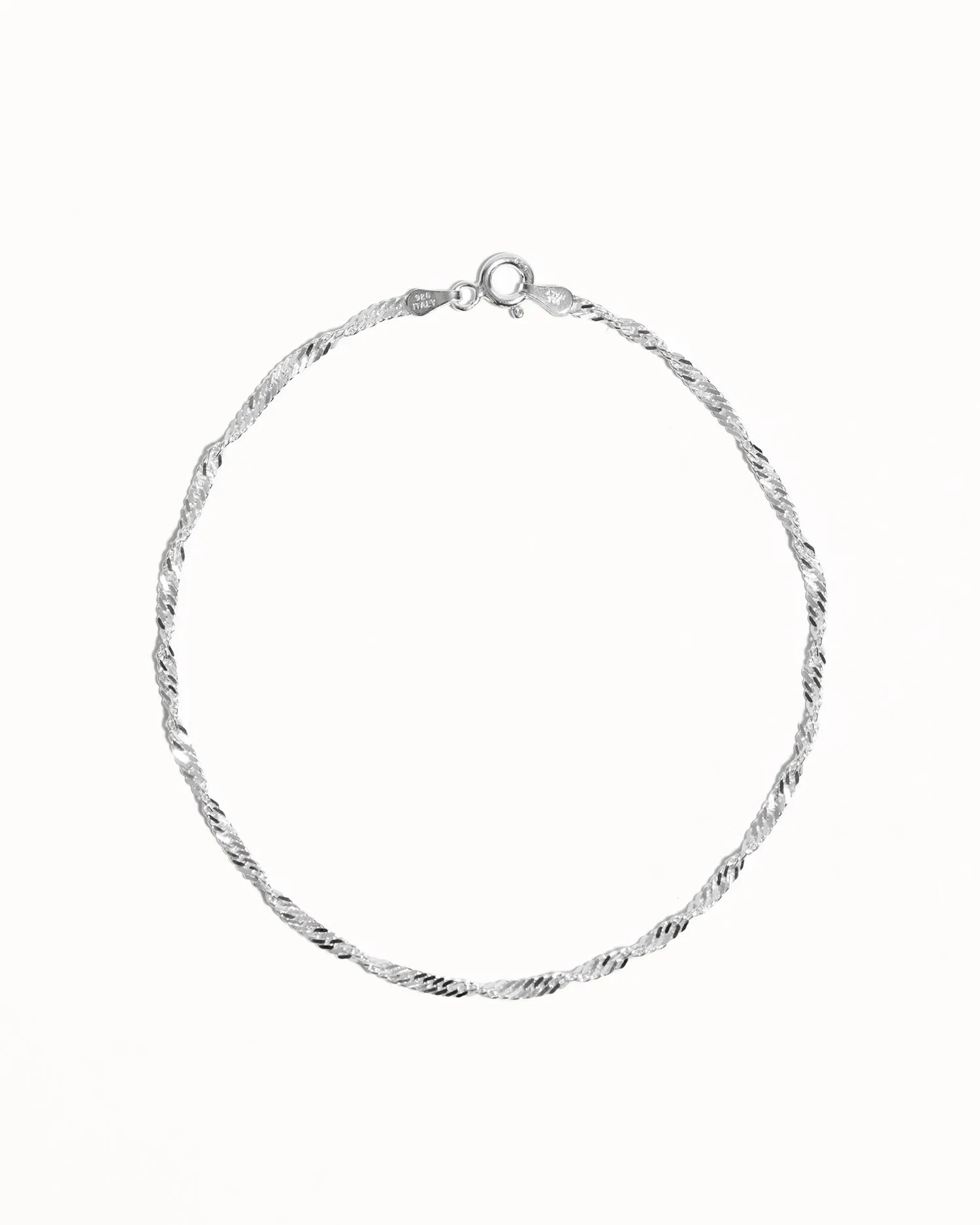 Twisted Chain Anklet