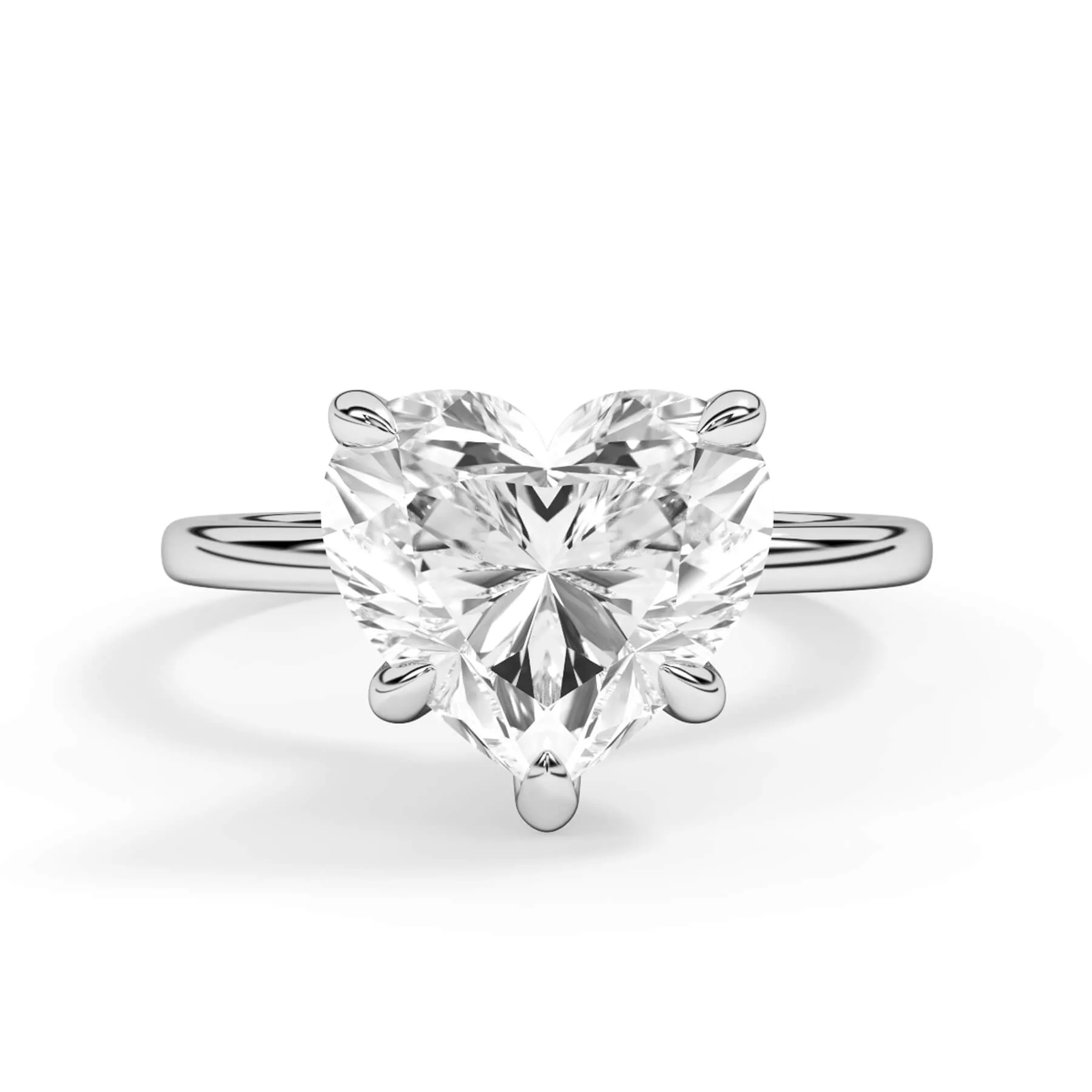 Under Halo Diamond Wrap Engagement Ring - Rose Gold Wrap