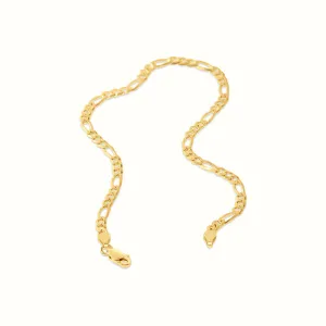 Women's Vermeil Figaro Anklet