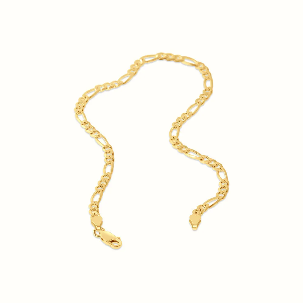 Women's Vermeil Figaro Anklet